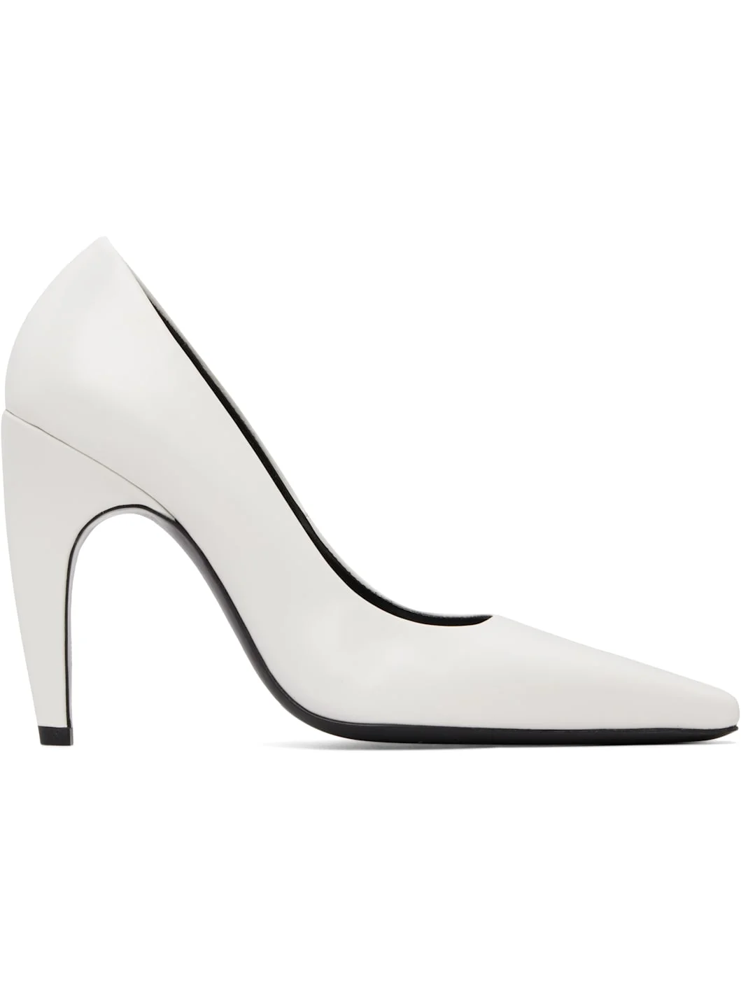 White Fame Pump Heels - 1