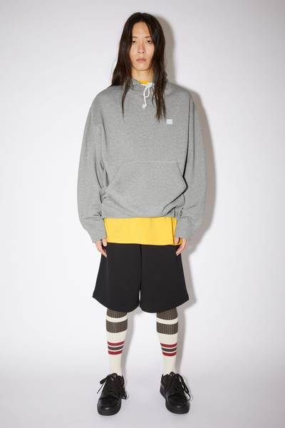 Acne Studios Hooded sweatshirt - Light Grey Melange outlook