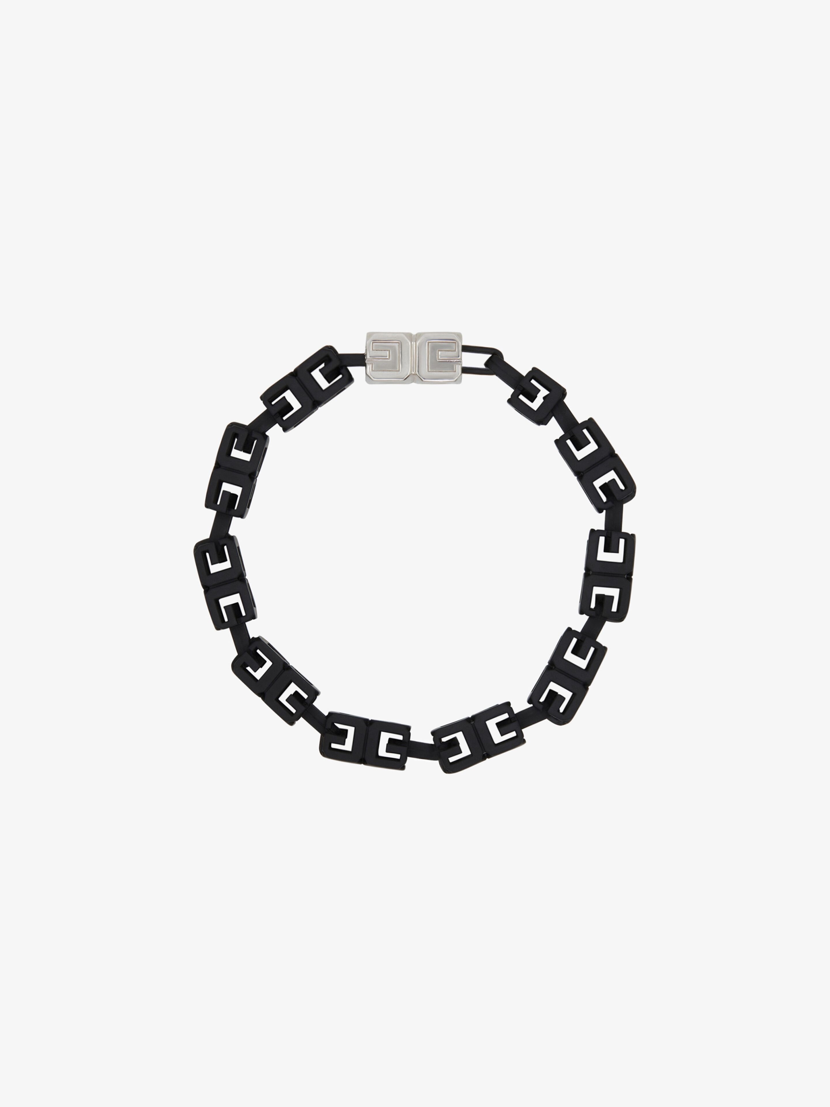 G CUBE BRACELET IN ENAMELLED METAL - 1