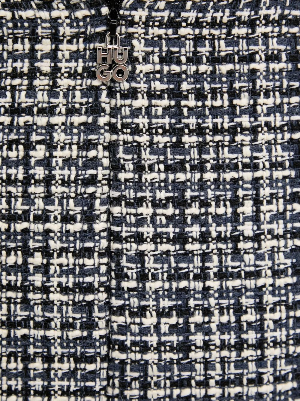 pleated tweed mini skirt - 4