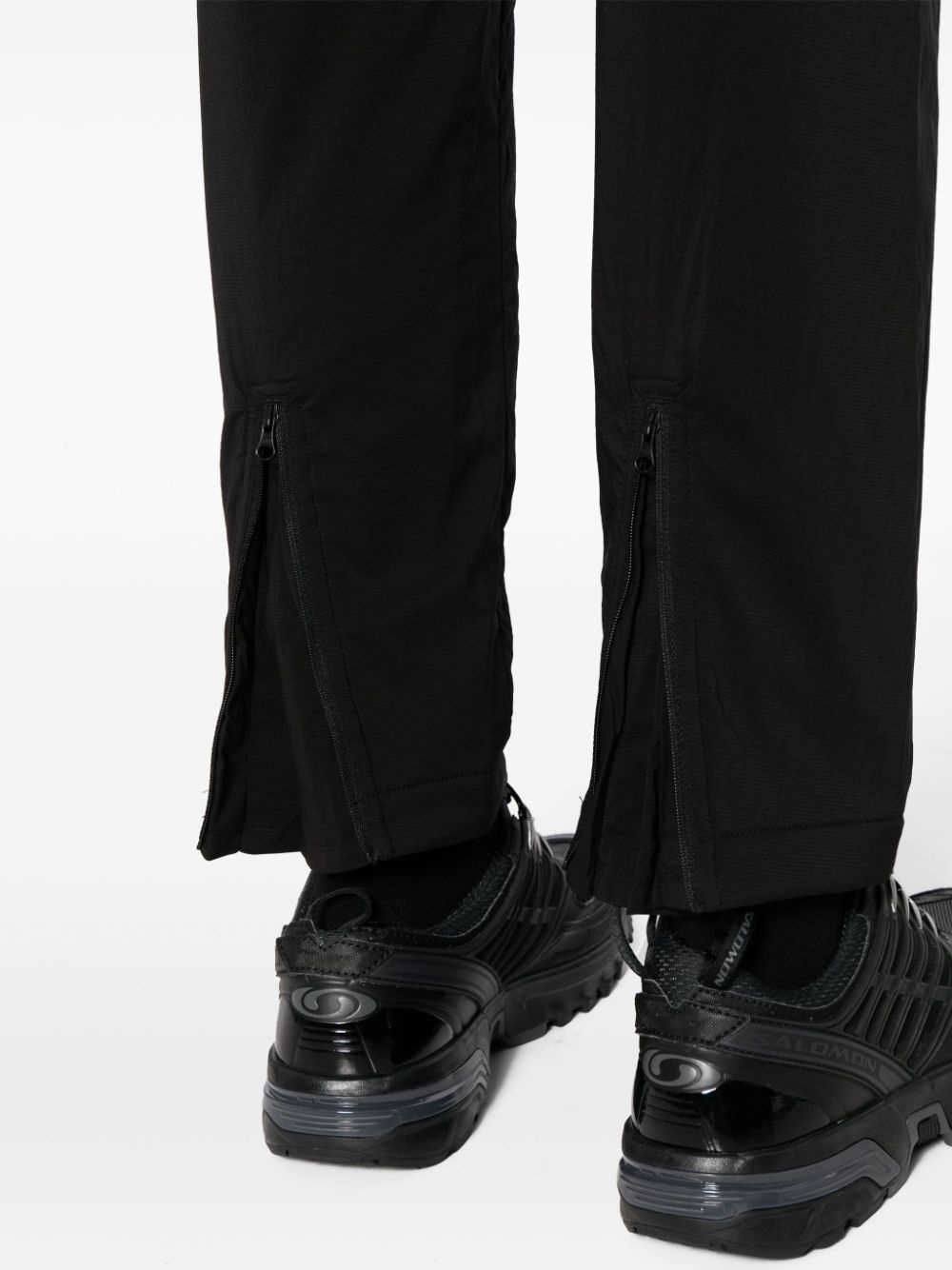 padded tapered trousers - 5