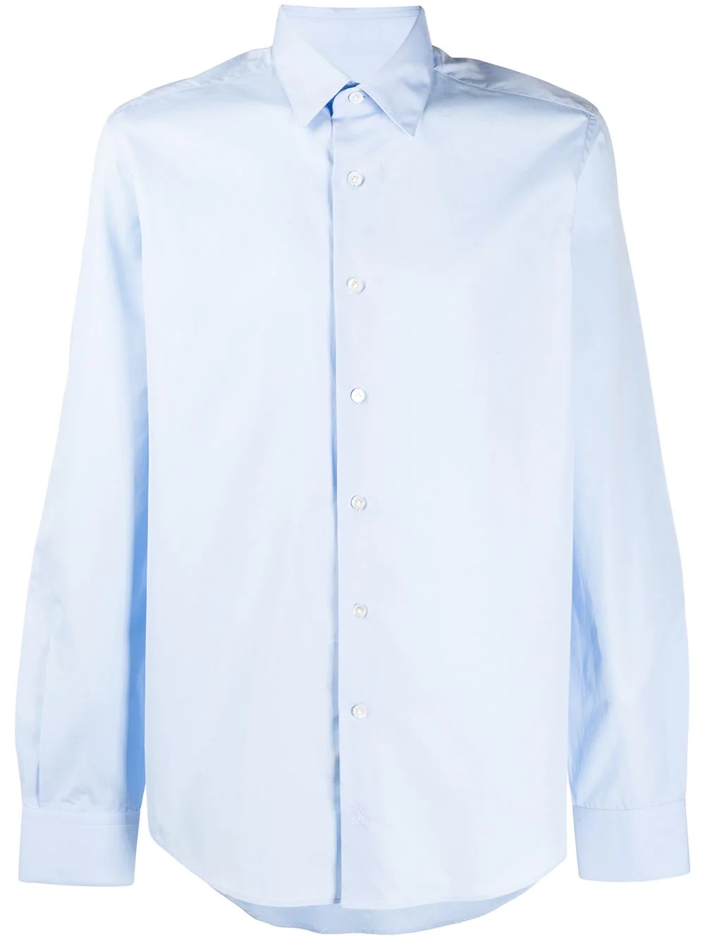 relaxed-fit cotton shirt - 1