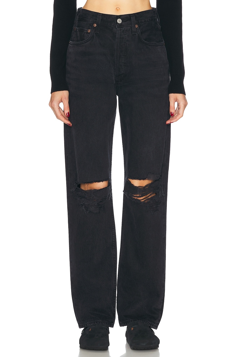 Kelly High Rise Relaxed Straight - 1