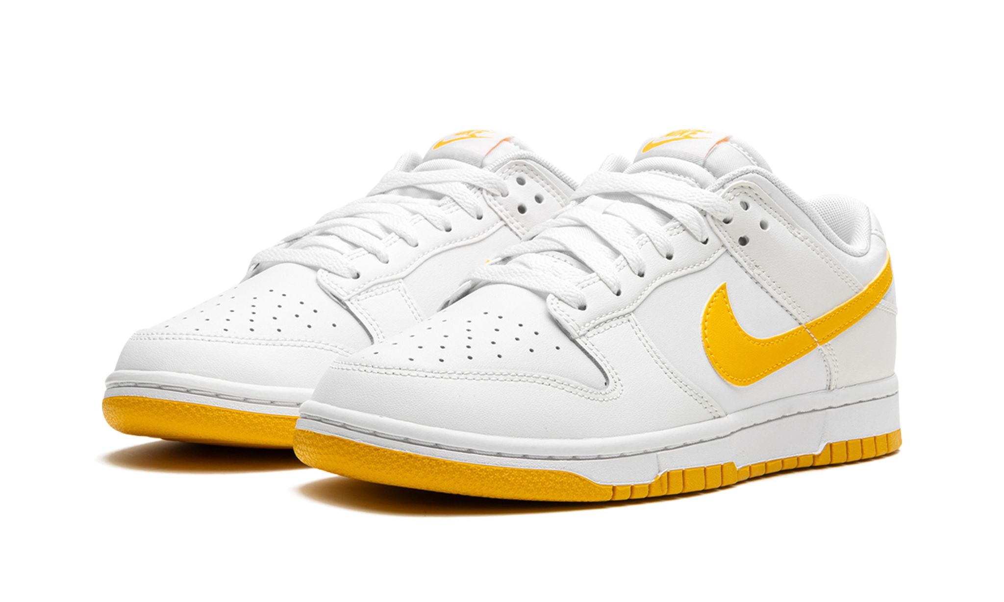 Dunk Low Retro "White University Gold" - 2