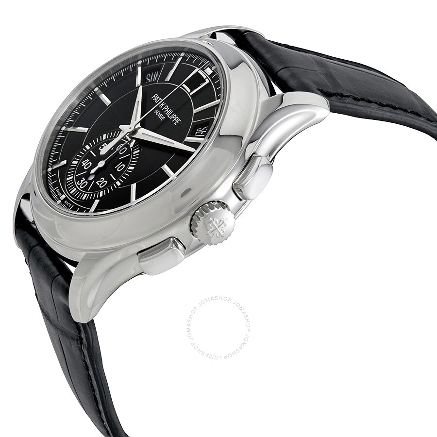Patek Philippe Complications Black Dial Annual Calendar Platinum Men's Watch 5905P-010 - 2