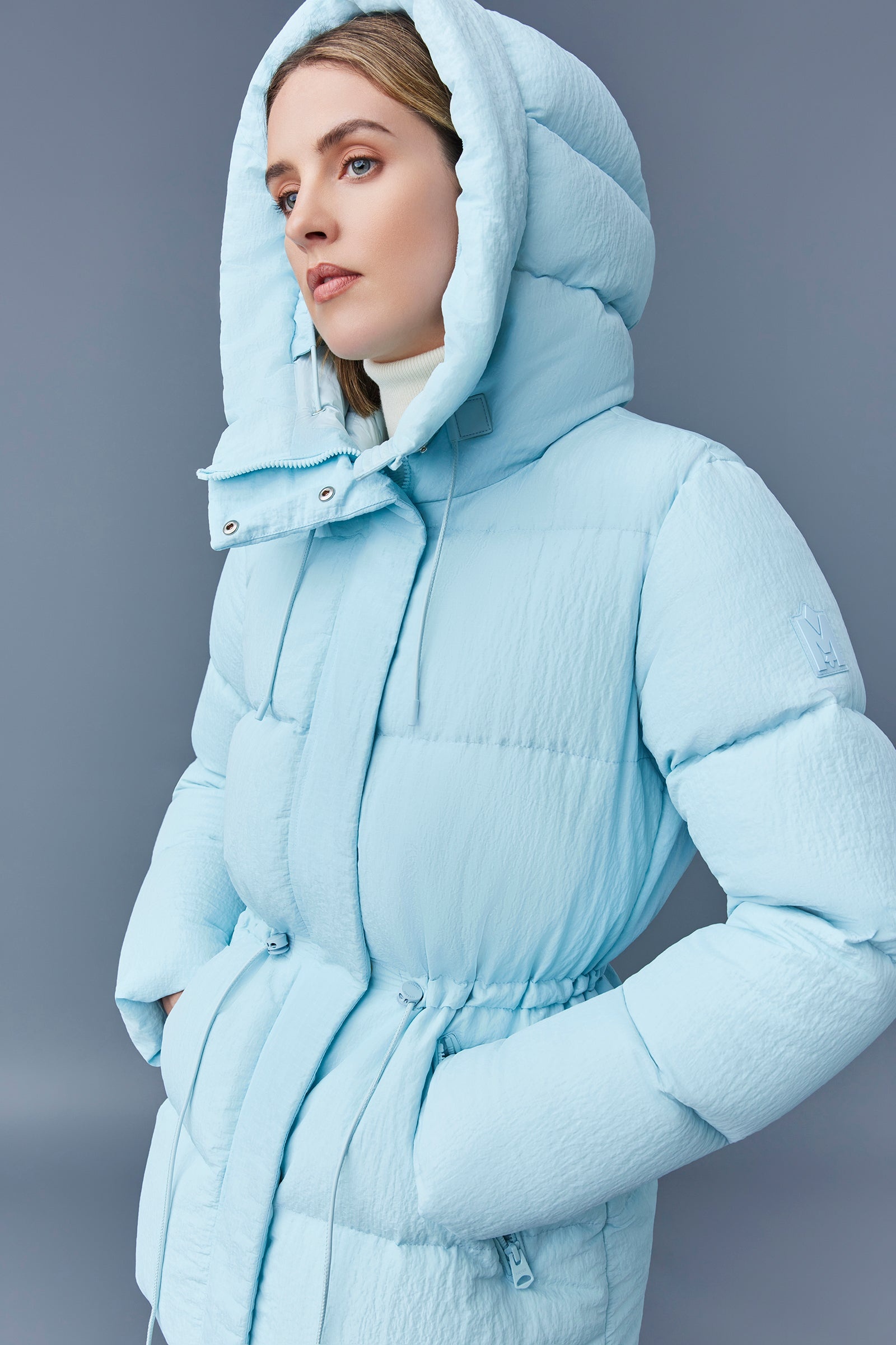 FREYA-TR tactile ripstop light down jacket - 5