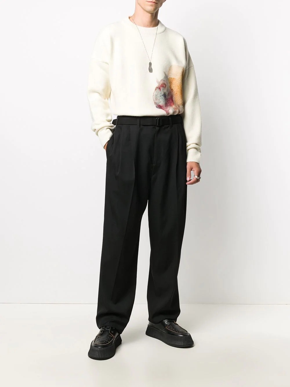 simple trousers - 2