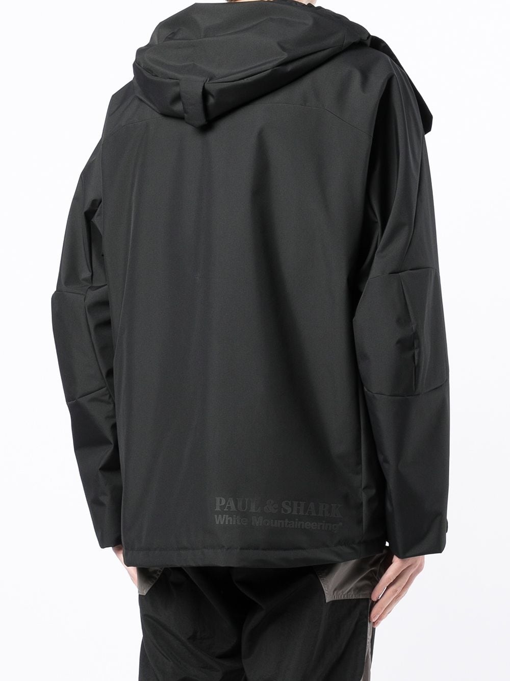 LOGO-PATCH HOODED JACKET - 4