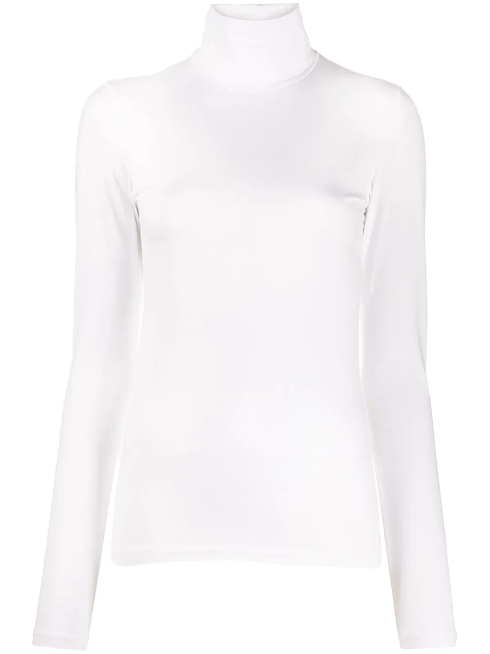 rollneck jersey top - 1