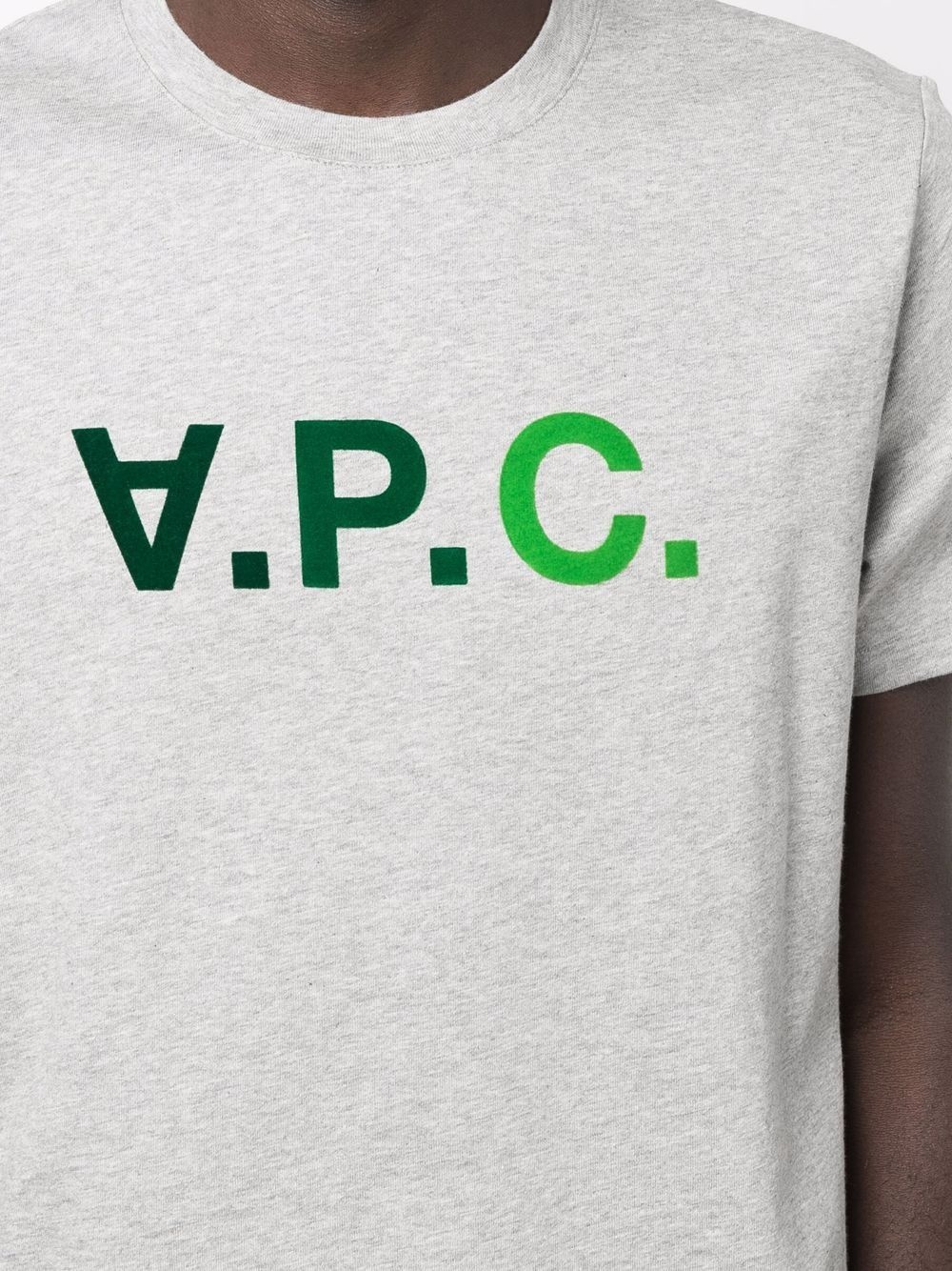 VPC flocked-logo T-shirt - 5