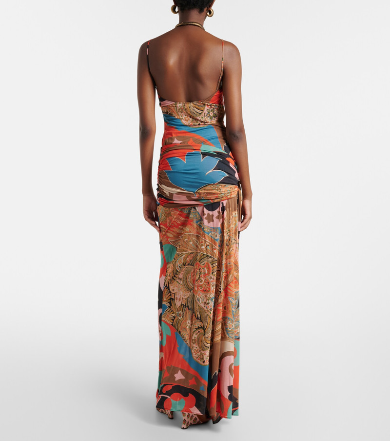 Paisley draped gown 6