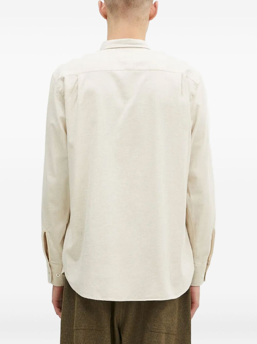patch-pocket button-down shirt - 3