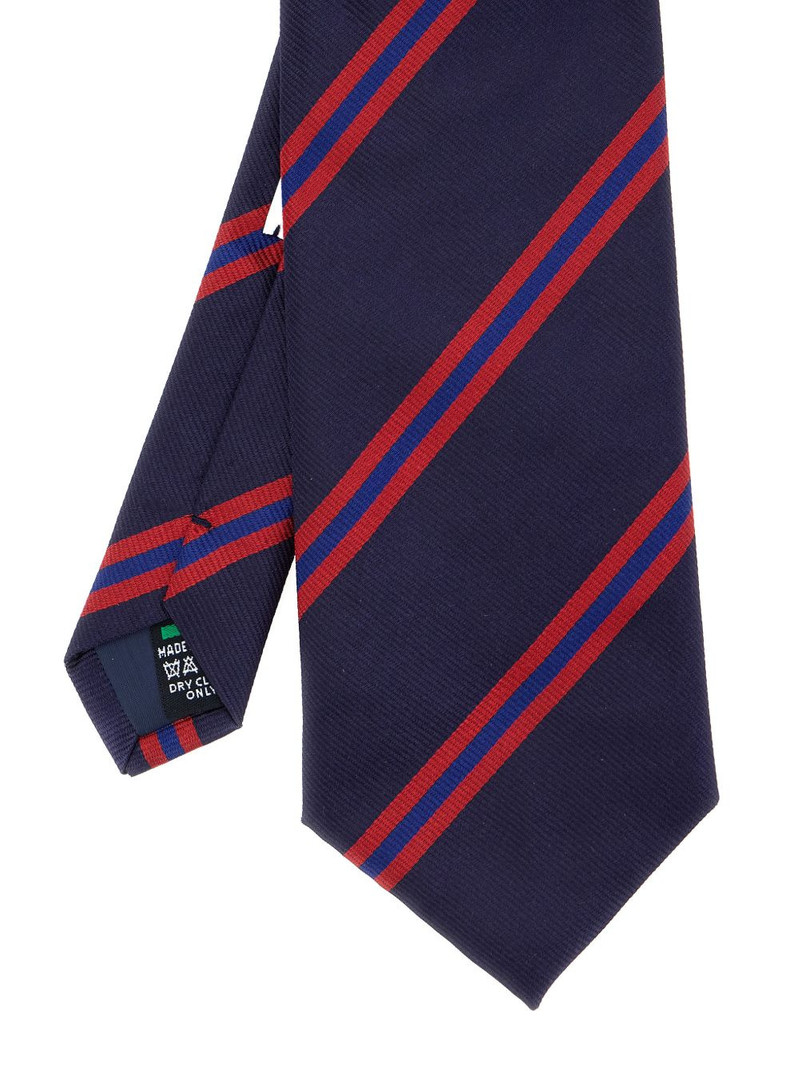 SEBAGO Old St. Edmund striped tie outlook