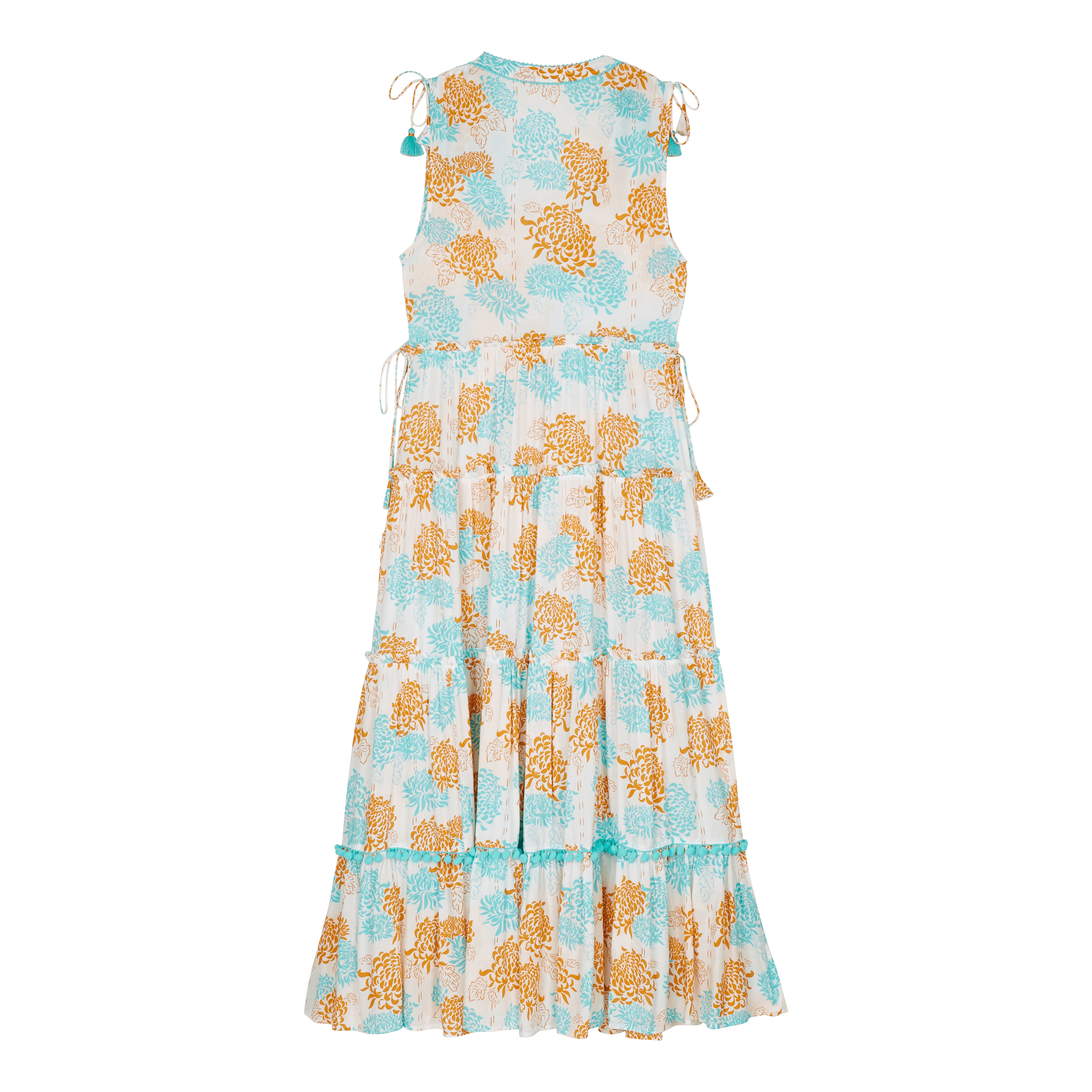 Women Maxi Dress Iridescent Flowers of Joy- Vilebrequin x Poupette St Barth - 2