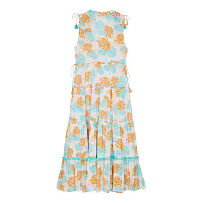 Vilebrequin Women Maxi Dress Iridescent Flowers of Joy- Vilebrequin x Poupette St Barth outlook