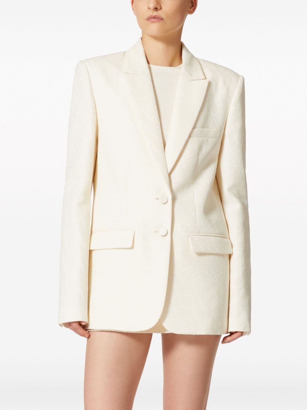 Toile Iconographe single-breasted blazer - 3