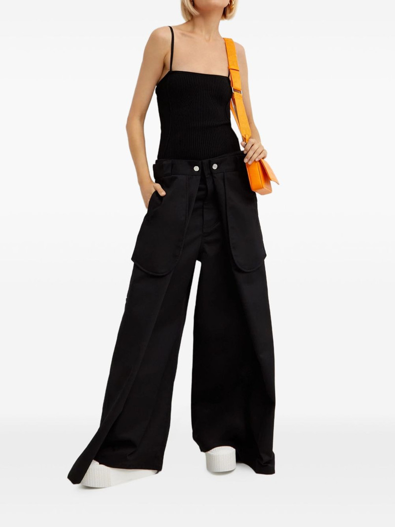 Jean Paul Gaultier x Shayne Oliver wide-leg trousers outlook