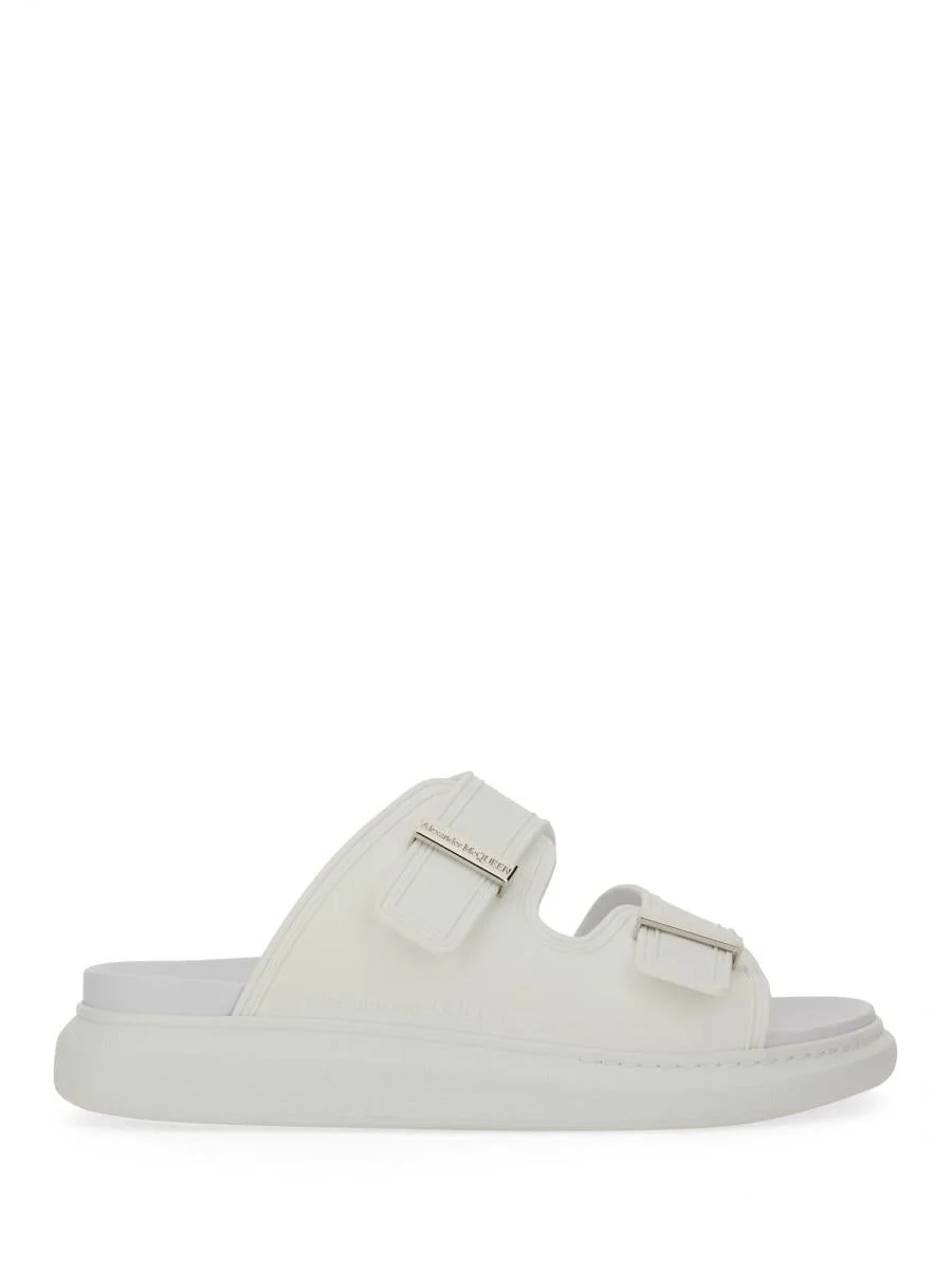 Alexander McQueen Sandalo Hybrid Double Buckle - 1