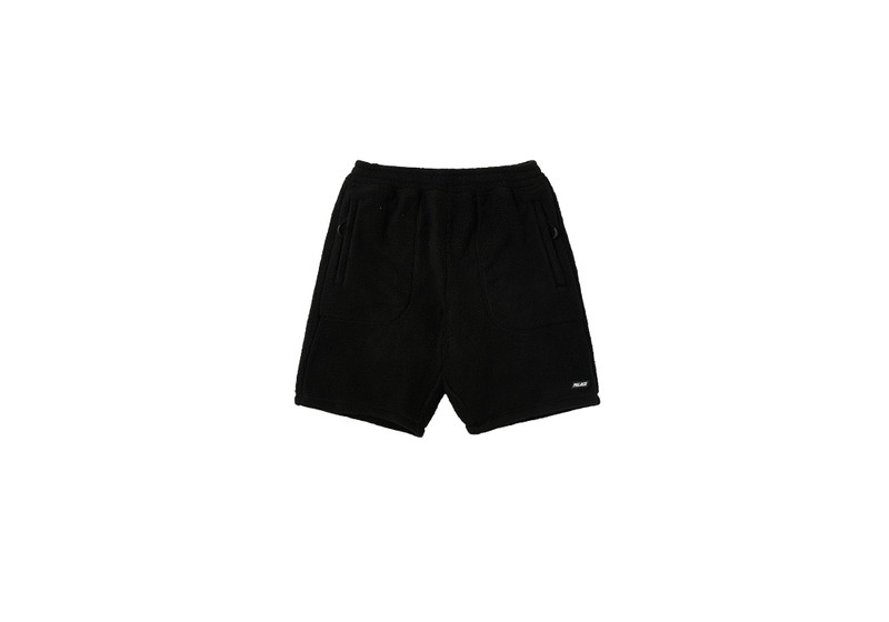 PEAK FLEECE SHORT BLACK 1