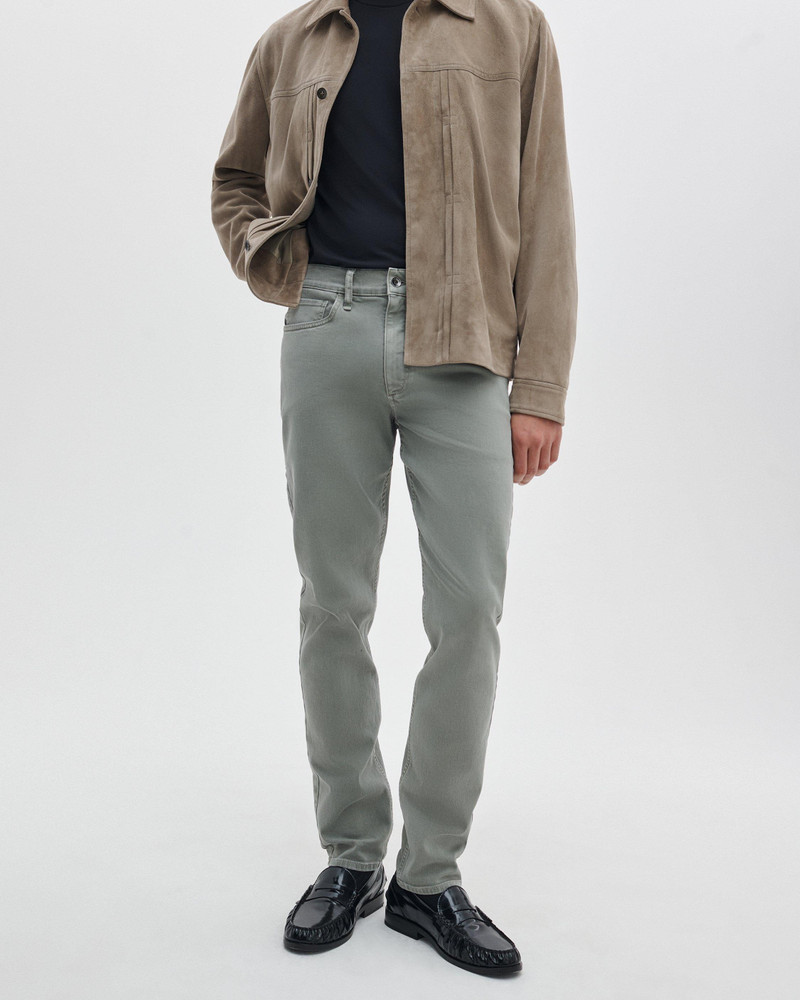 rag & bone Fit 2 Slim Jeans Aero Stretch in Dark Mint outlook