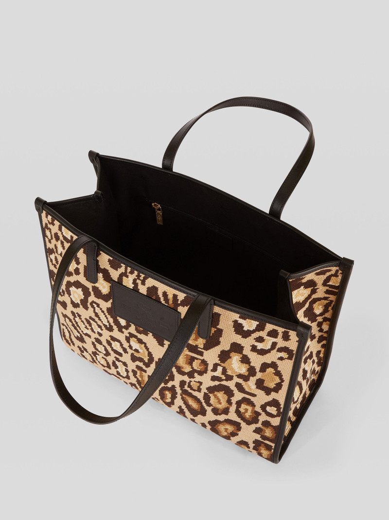 MEDIUM ANIMALIER SHOPPING BAG 4