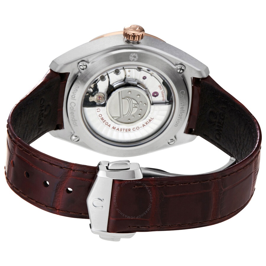 Omega Globemaster Annual Calendar Automatic Chronometer Burgundy Dial Men's Watch 130.23.41.22.11.00 - 3