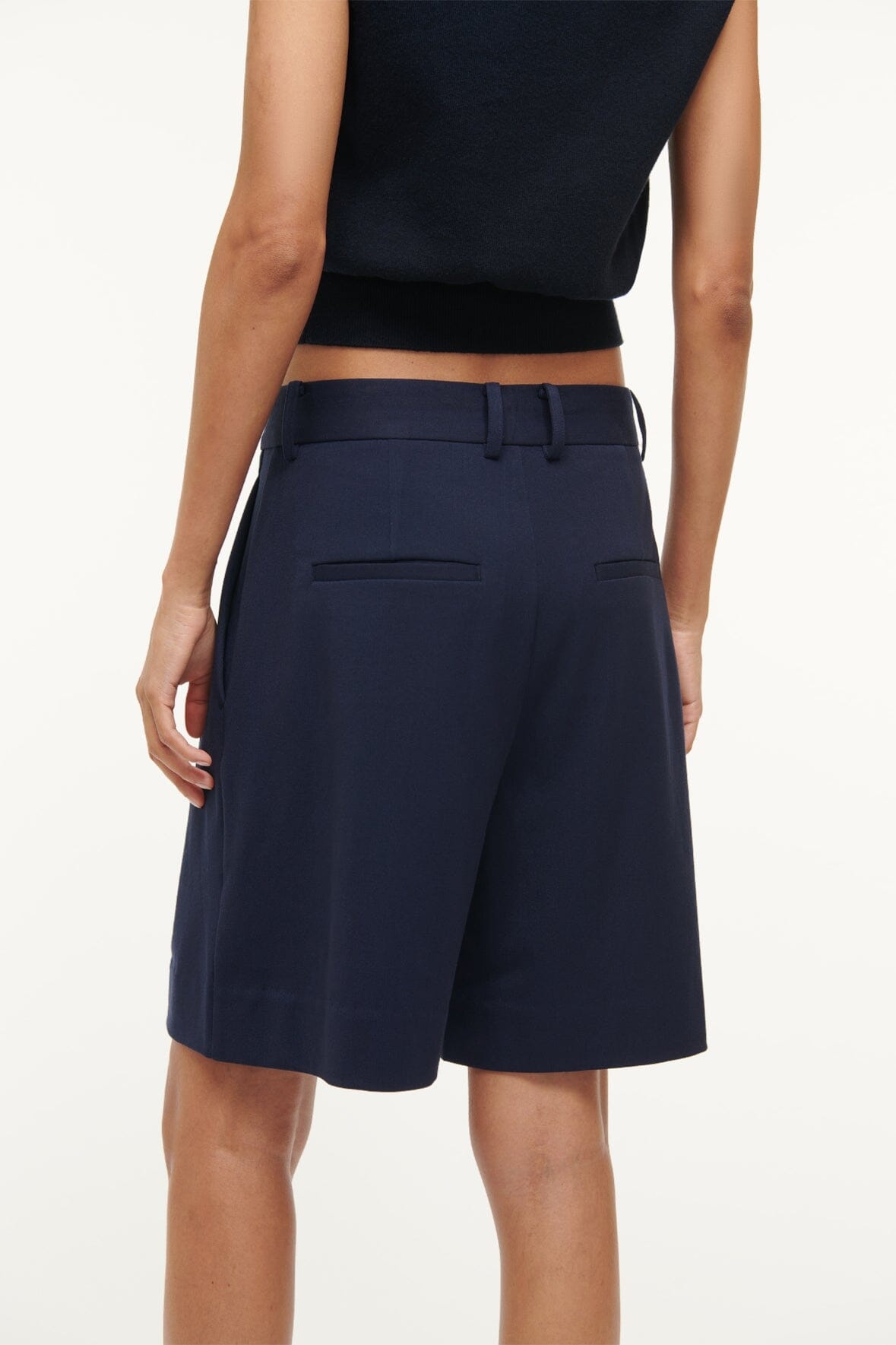 STAUD LONG LUISA SHORT NAVY - 4