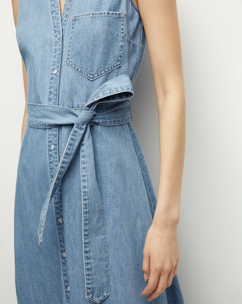 EDWINA DENIM SHIRTDRESS - 5