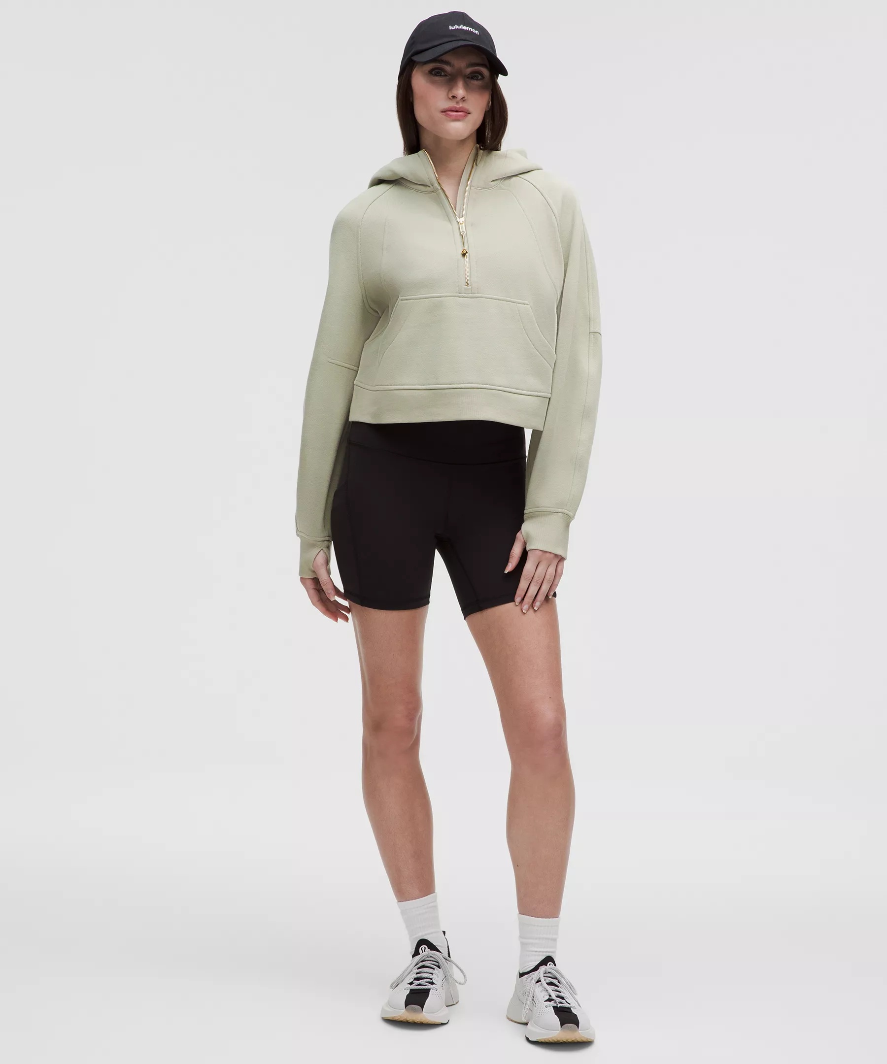 Scuba Oversized Half-Zip Hoodie - 2
