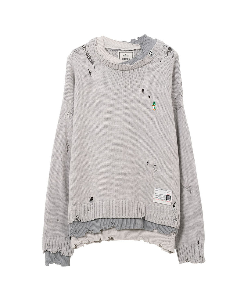 Triple Layered Knit Sweater 16