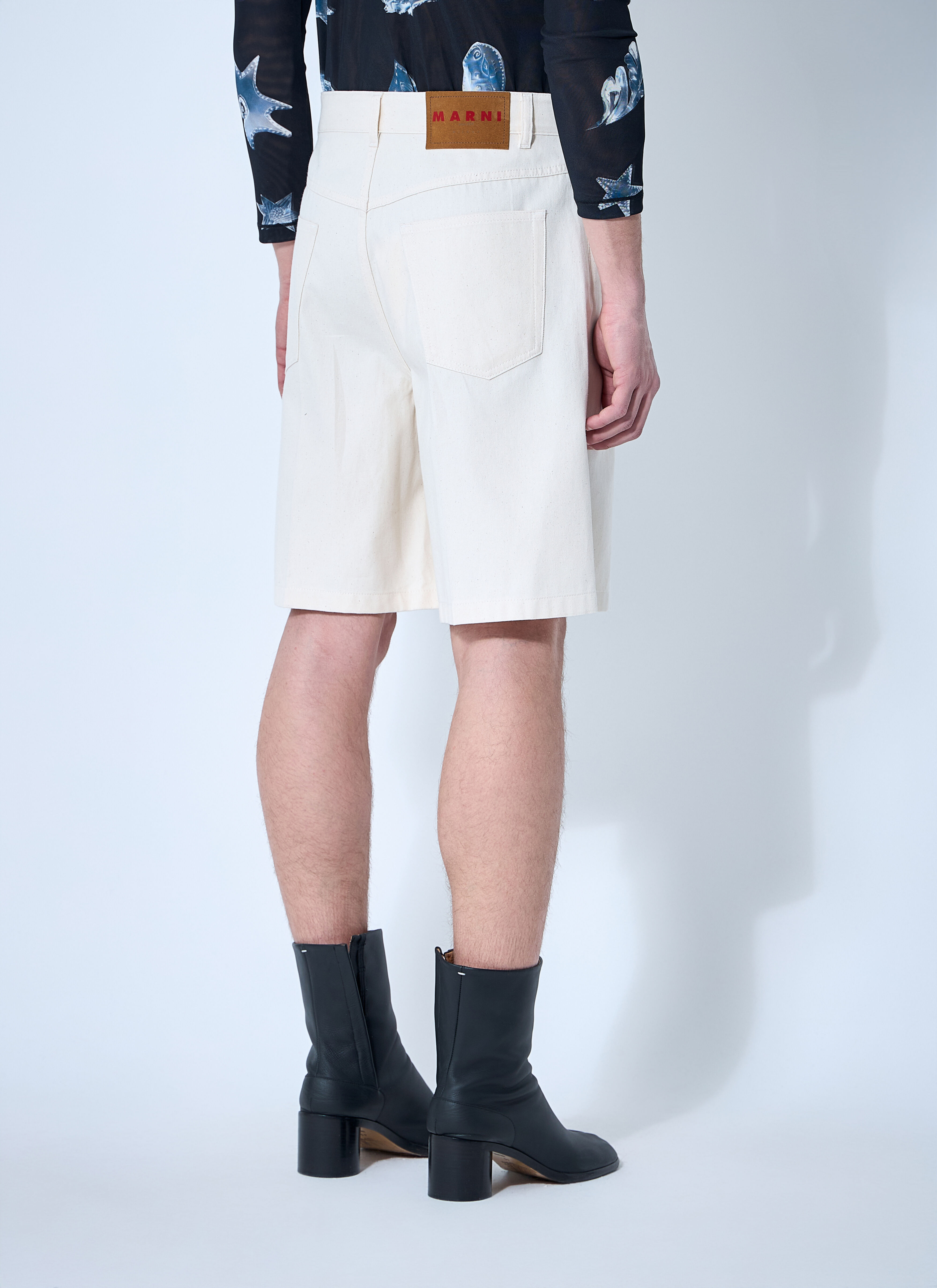 Cotton Bermuda Shorts - 4
