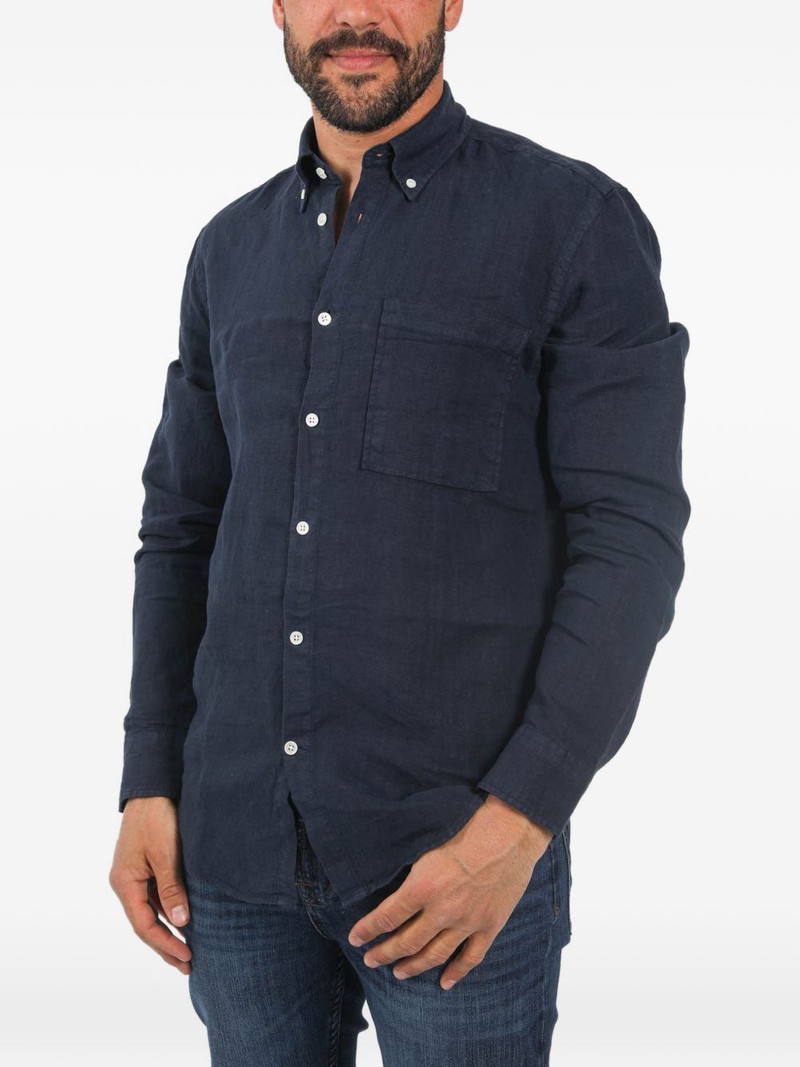 pocket linen shirt 1