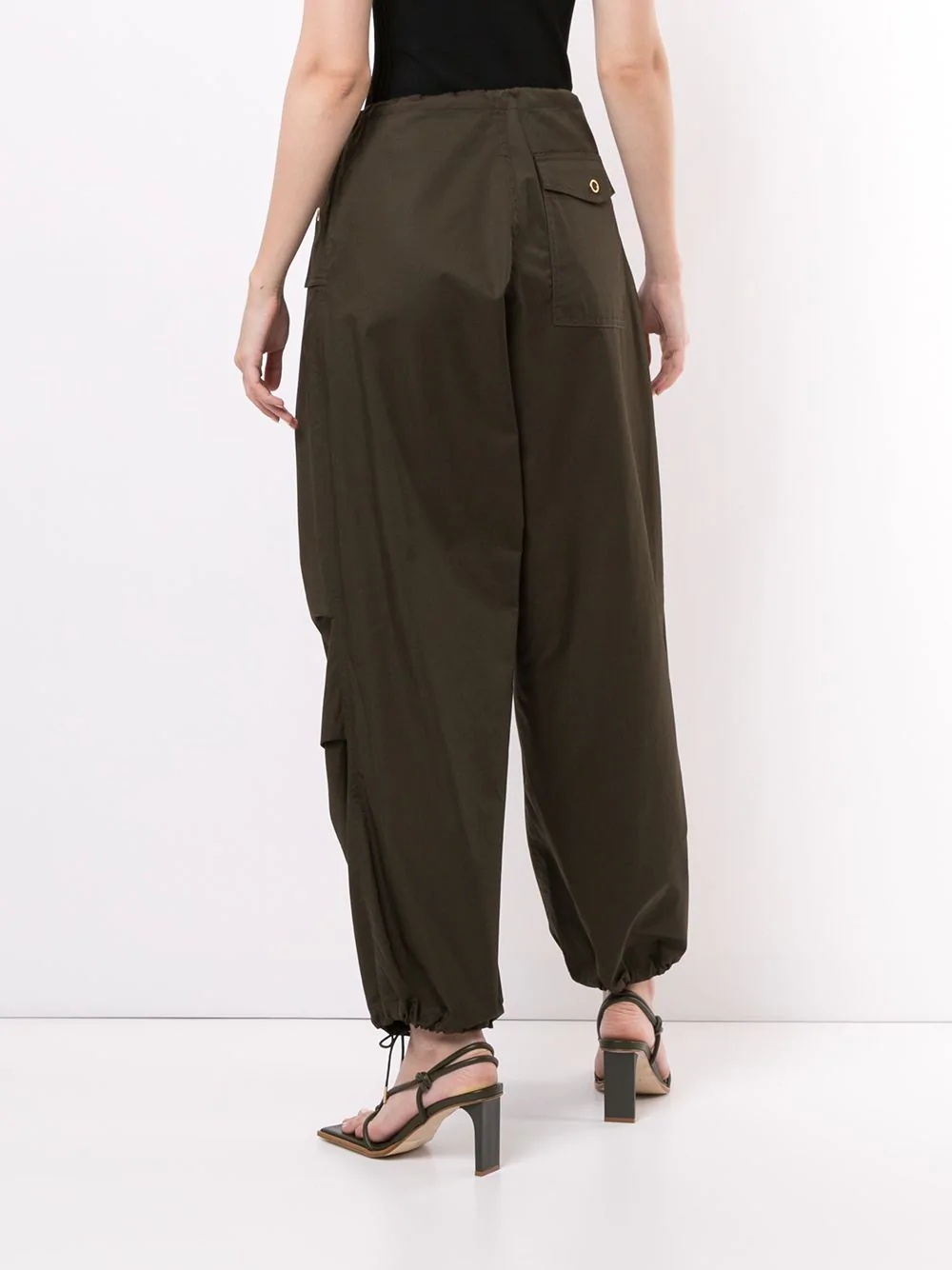 parachute loose-fit trousers - 4