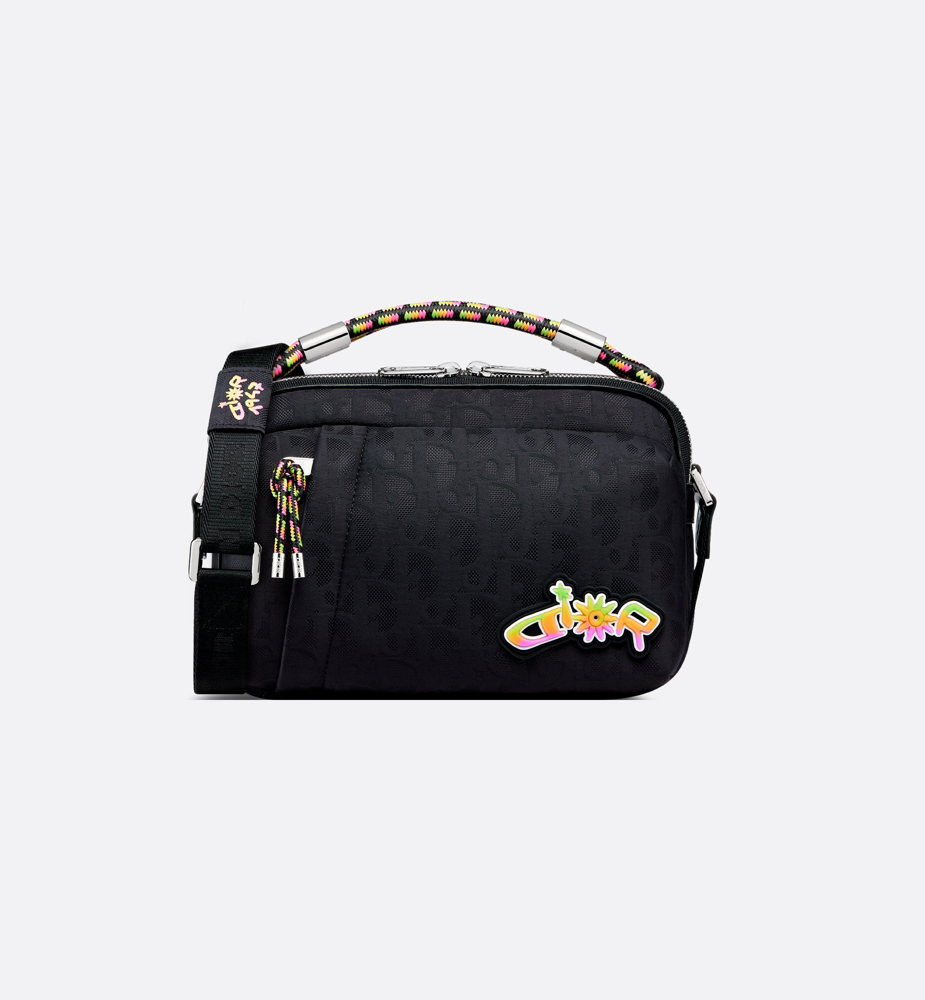 DIOR AND LEWIS HAMILTON Zipped Messenger Bag - 1