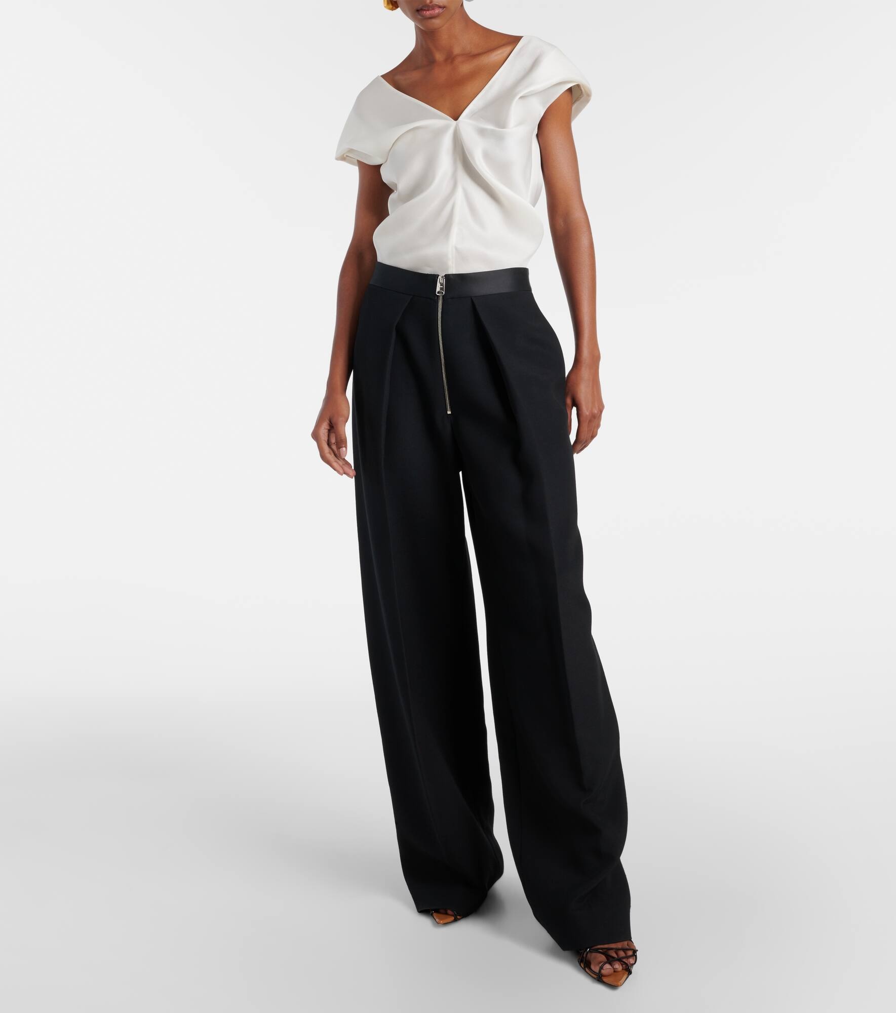 Marine wide-leg pants - 2