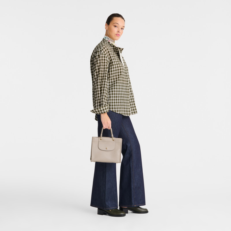 Longchamp Cabas Longchamp S Handbag Clay - Leather outlook