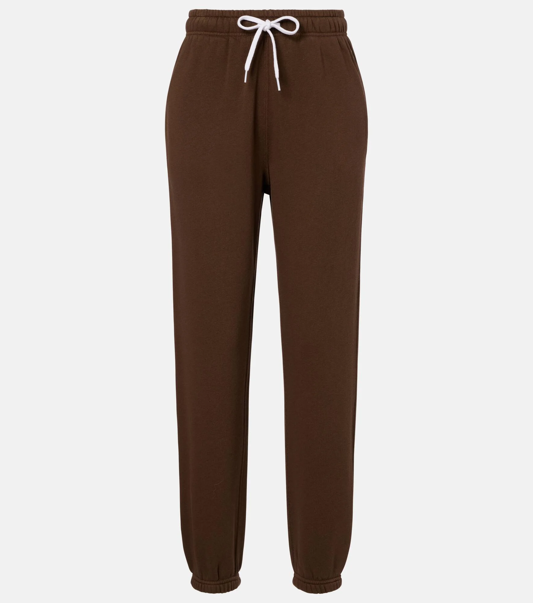 Cotton-blend jersey sweatpants - 1
