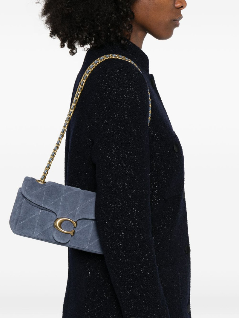 COACH quilted chain shoulder bag outlook