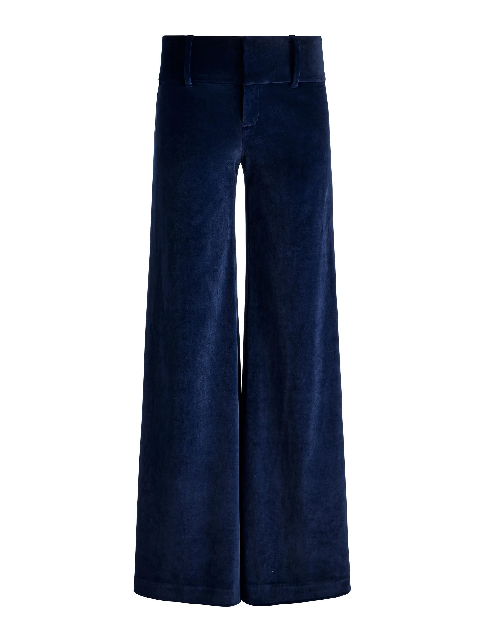 OLIVIA VELVET WIDE LEG PANT - 1