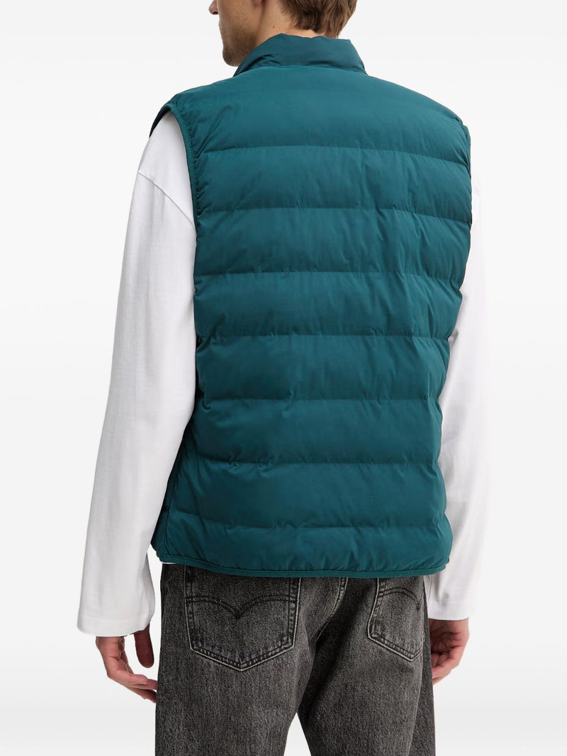 quilted zip-up gilet 3
