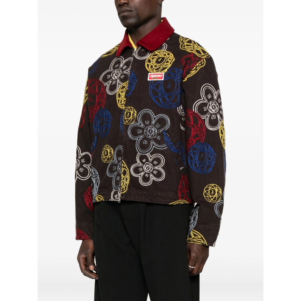 Kenzo Brown Jackets - Bomber Jackets Men - 3
