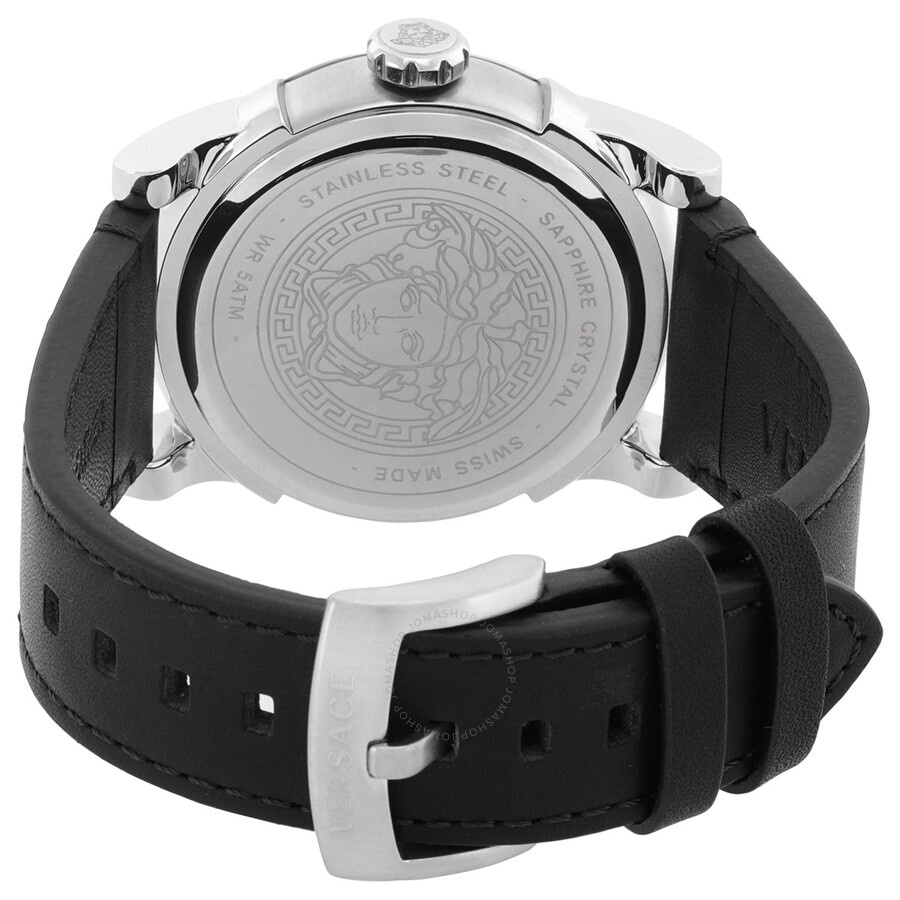 Versace GMT Vintage Quartz Silver Dial Men's Watch VEV300119 - 3