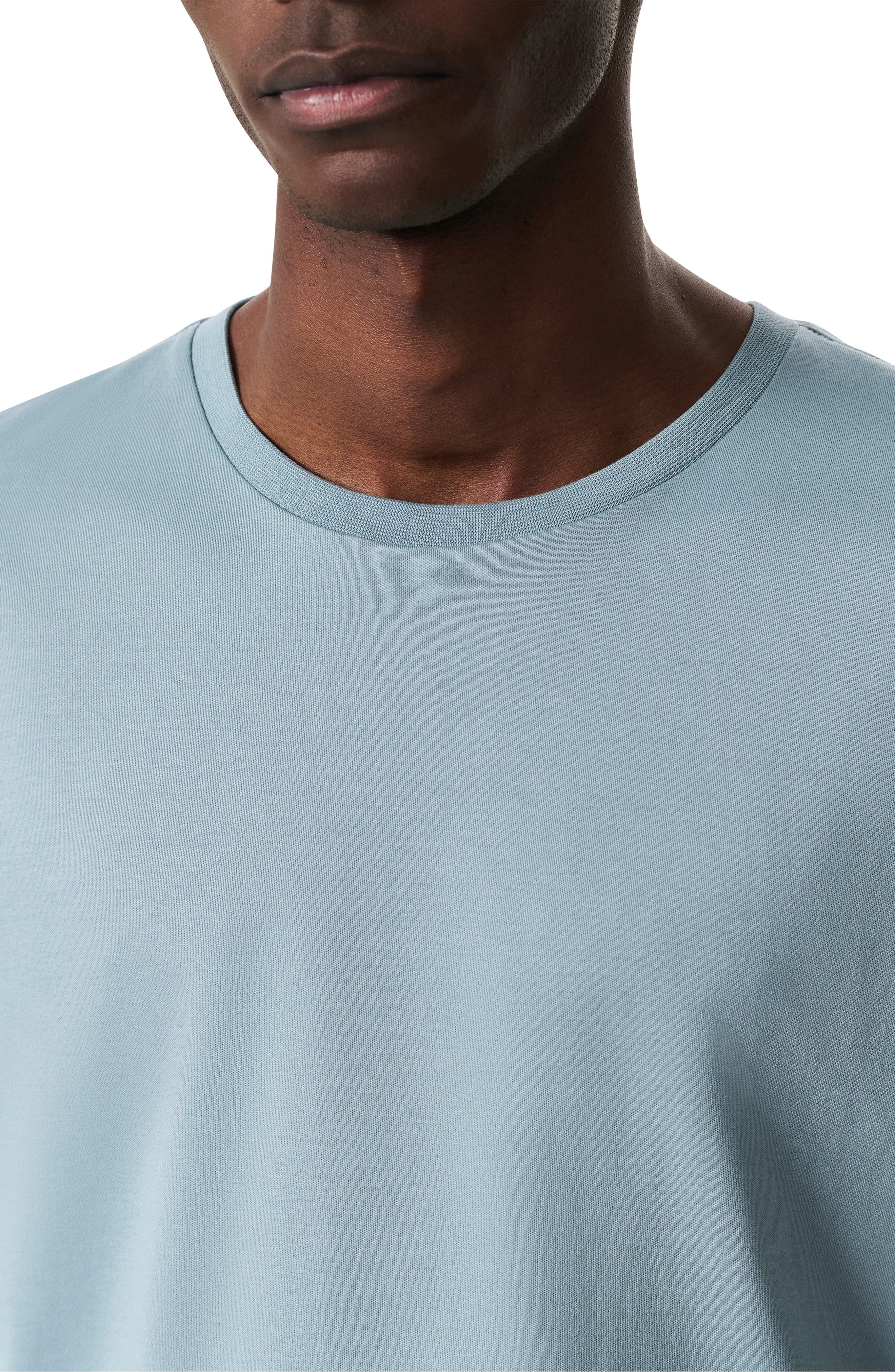 rag & bone Pure Pima T-Shirt in Stoneblue at Nordstrom - 3