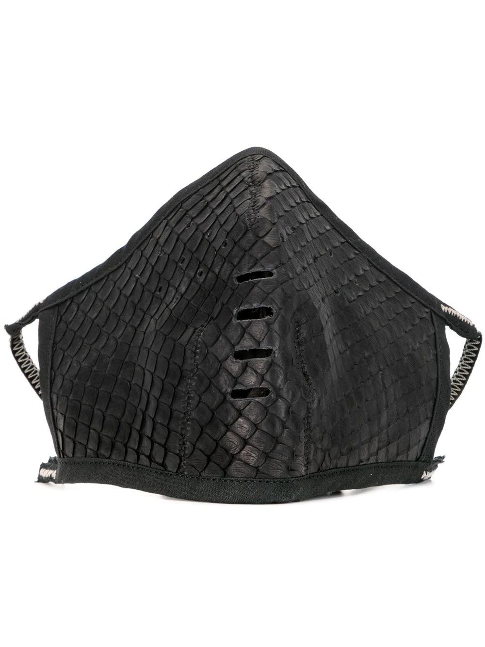 Hanibal snakeskin-effect mask - 1