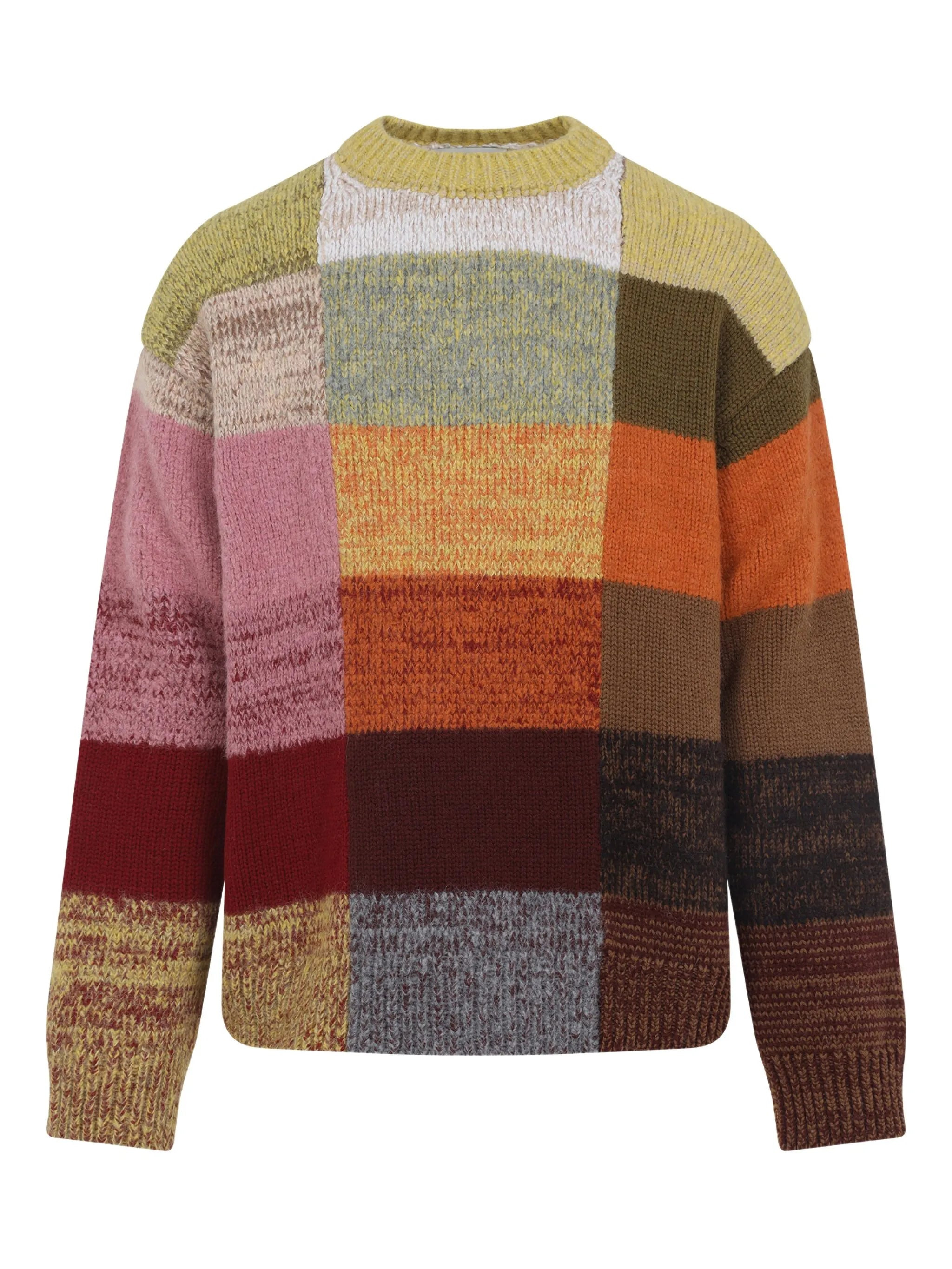 Dries Van Noten Square-pattern Sweater - 3