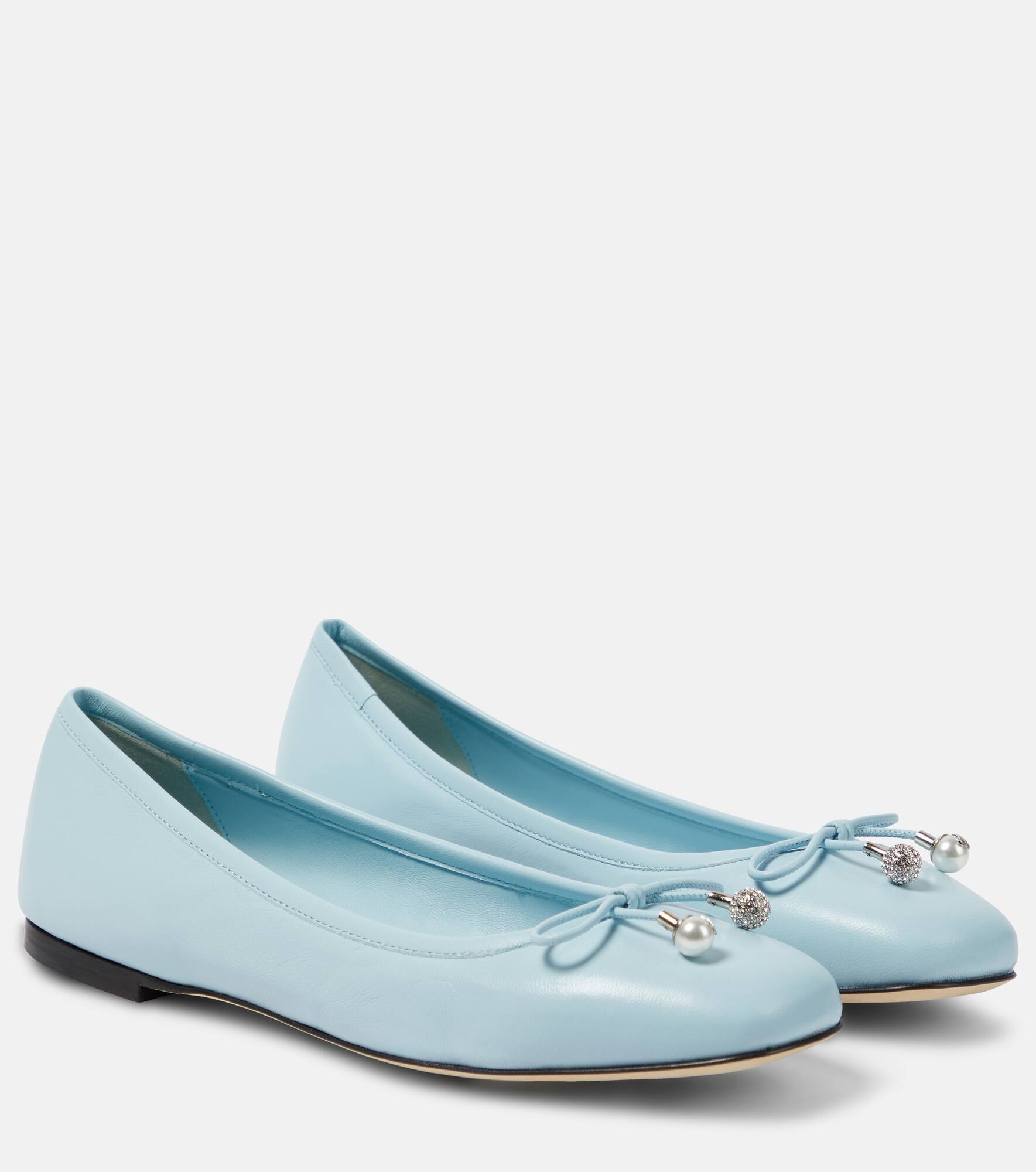 Elme leather ballet flats - 1