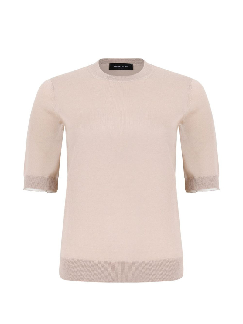 fine-knit T-shirt 1