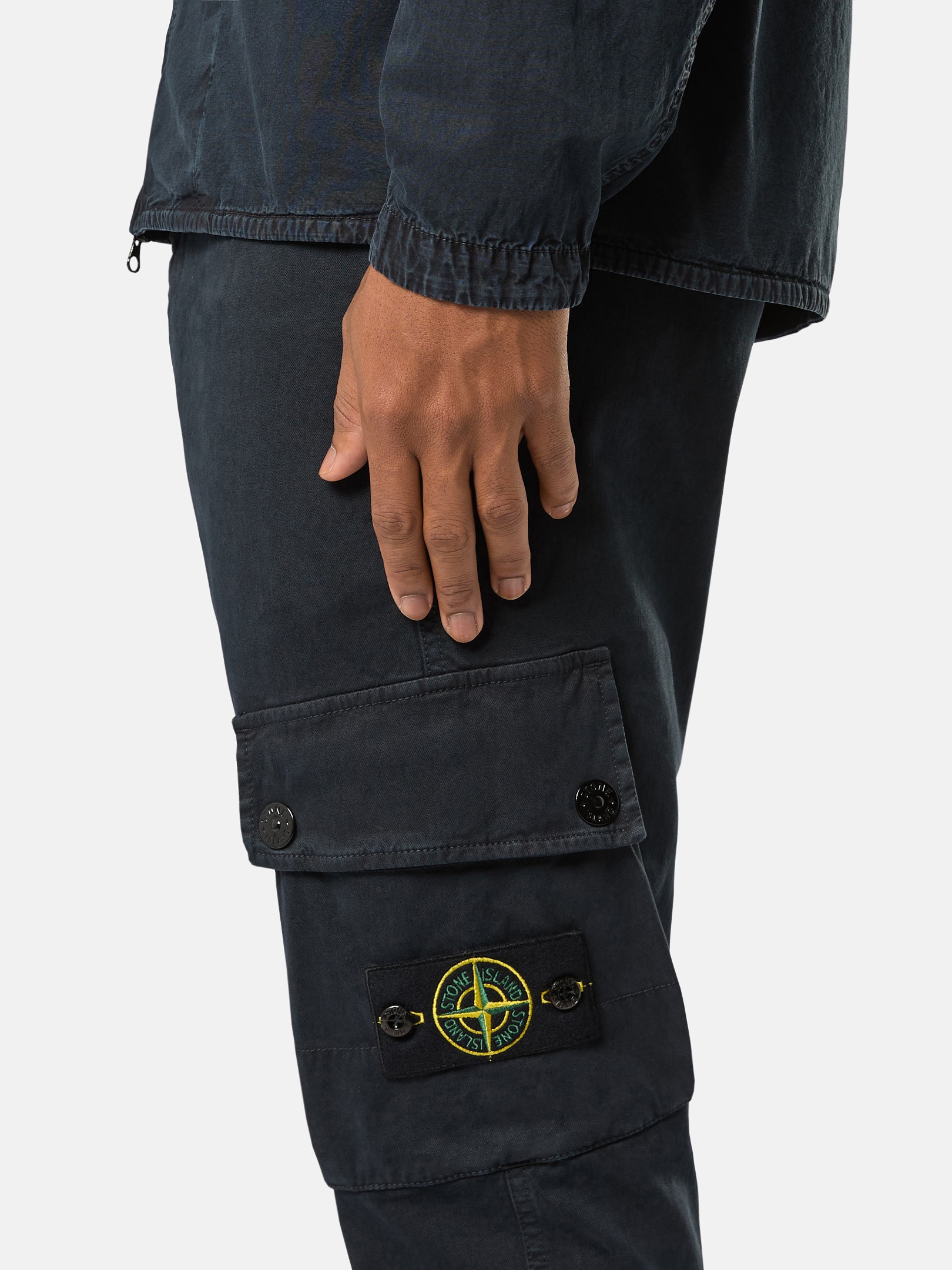 303L1 STRETCH BROKEN TWILL ORGANIC COTTON 'OLD' EFFECT - 3