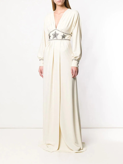 GUCCI star embellished maxi dress outlook