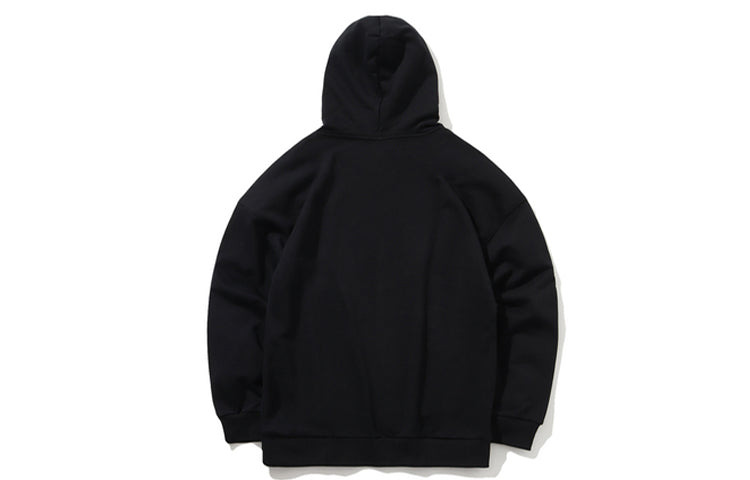 Li-Ning New York Fashion Week Series Solid Color Pullover Hoodie 'Black' AWDP761-1 - 2